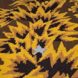 Tapestry "La nuit", by Alain Cornic, vintage, 60s