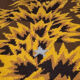 Tapestry "La nuit", by Alain Cornic, vintage, 60s