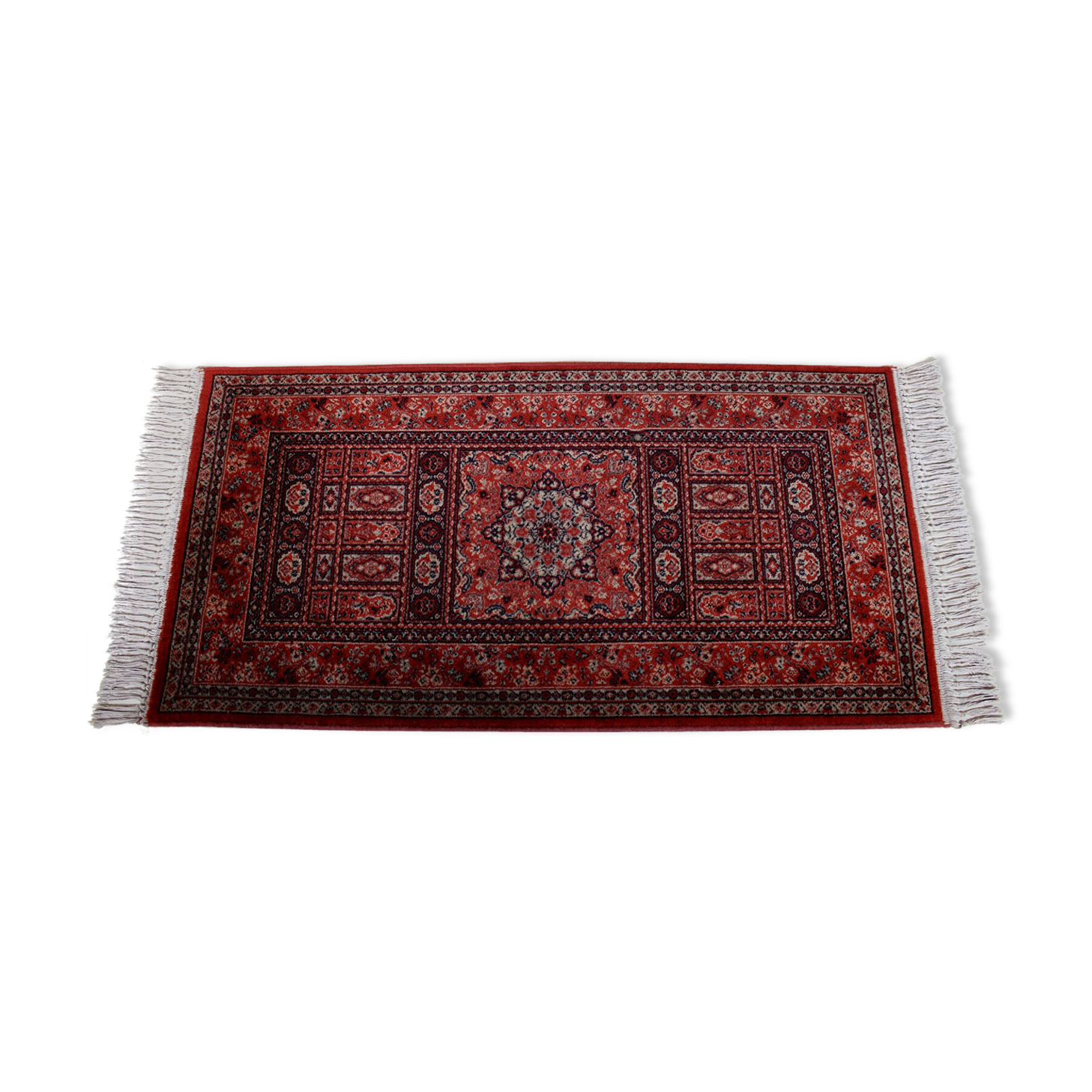 Persian wool fringe rug 154x68cm
