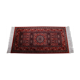 Persian wool fringe rug 154x68cm
