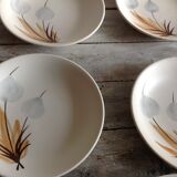 Series of 11 hollow plates
