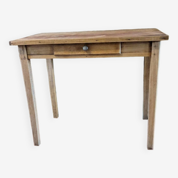Farm table with drawer