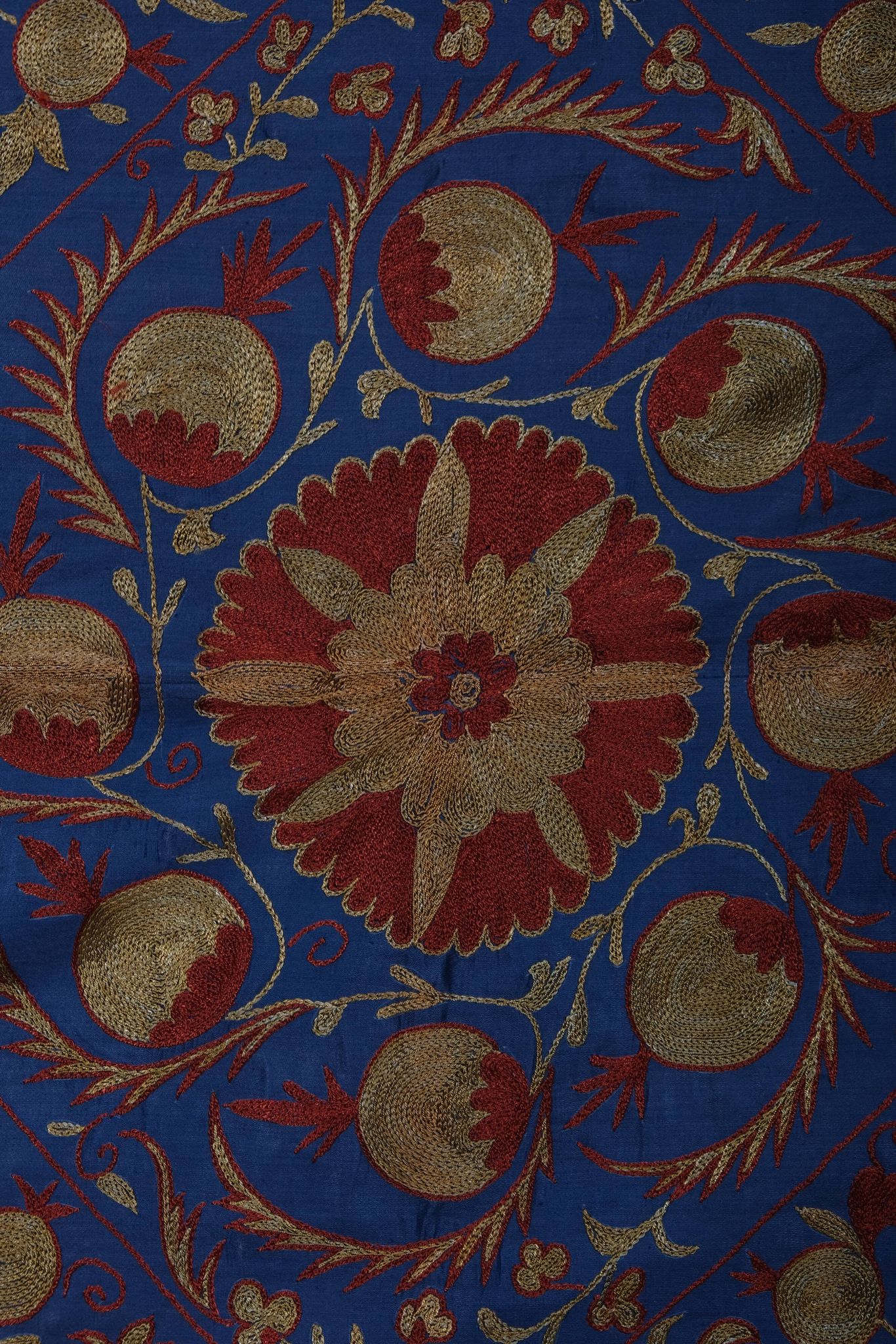Hand knotted rug, vintage Turkish rug 100x194 cm