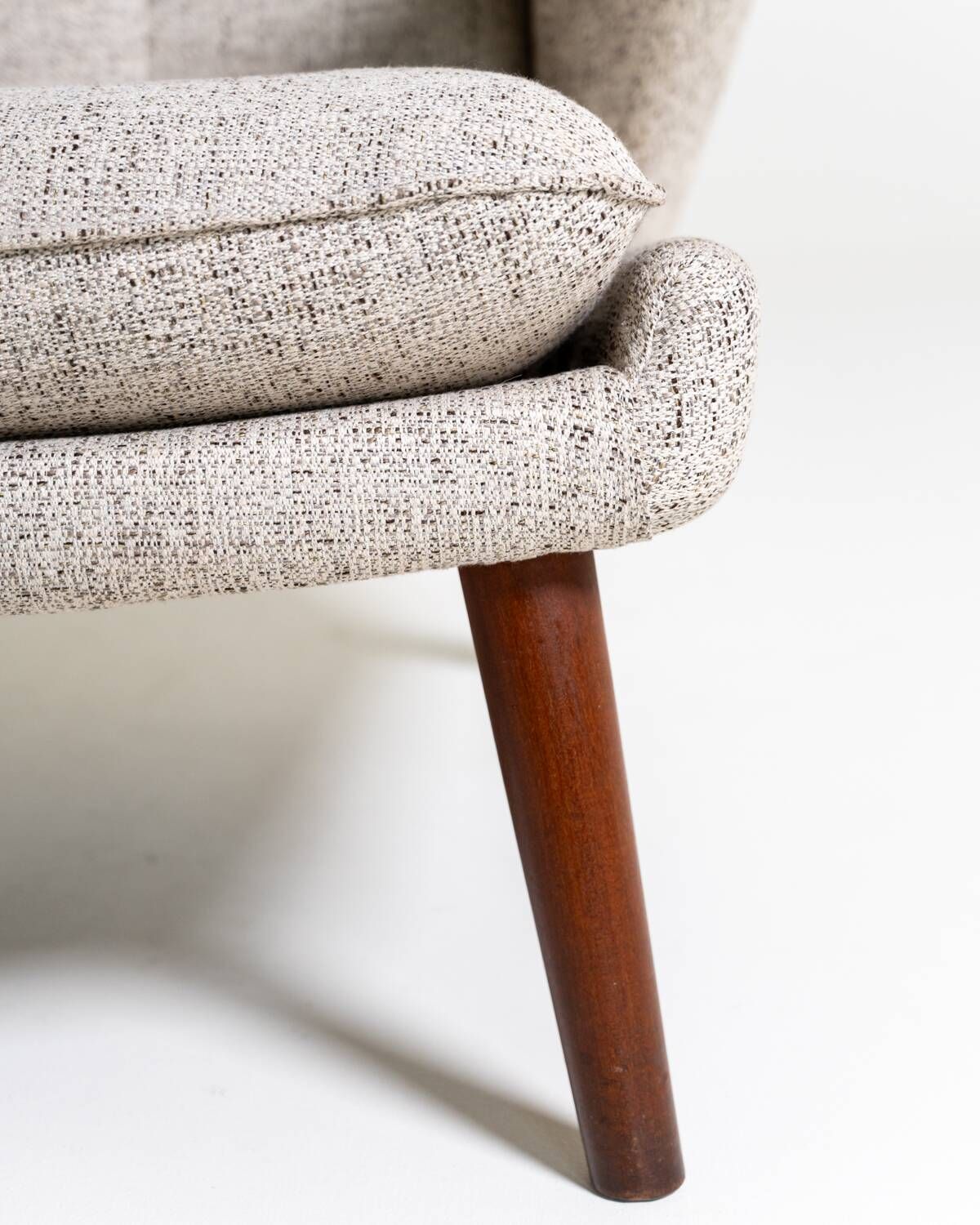 “Papa Bear” armchair and ottoman by Hans J. Wegner for A.P. Stolen, Denmark