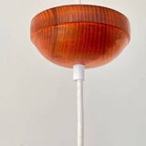 Beautiful design midcentury cocoon resin pendant, 1950s