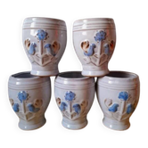 Tasses en céramique Van Melle oiseaux