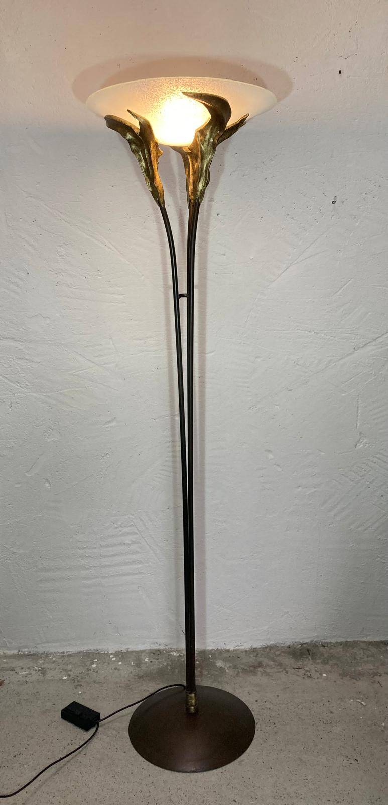 Vintage floor lamp, France, 80s