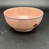 Pink ceramic dinner service with small flower patterns – 1224b7