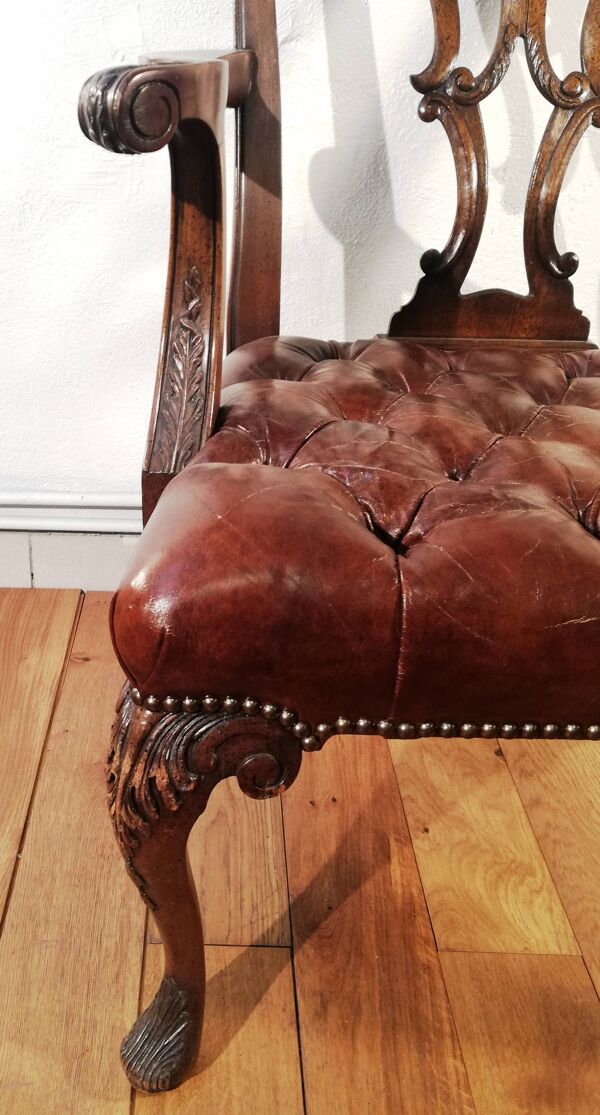 Fauteuil de bureau Chippendale