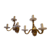 Pair of wall sconces