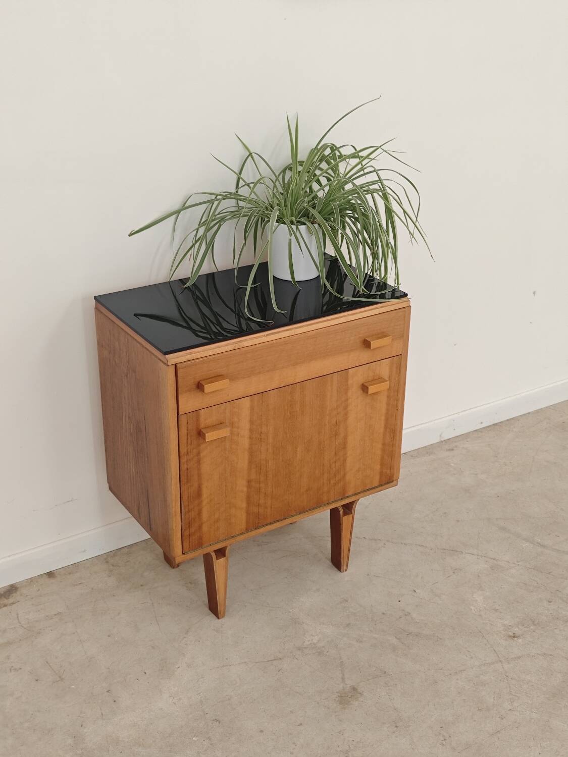 Czechoslovak bedside table by Frantisek Mezulanik for Novy Domov 1960