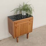 Czechoslovak bedside table by Frantisek Mezulanik for Novy Domov 1960