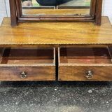 English mahogany dressing table from the late 19th century.