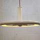 White XL Fog & Morup Optima Pendant Lamp: Hans Due Design, Denmark 1970s