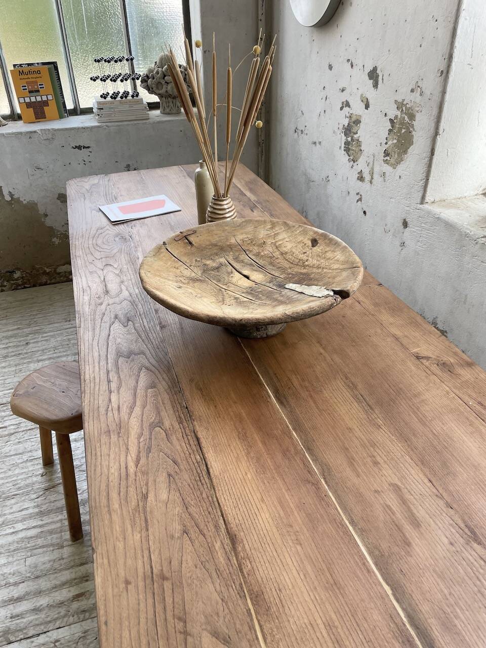 XL wooden Tuareg dish