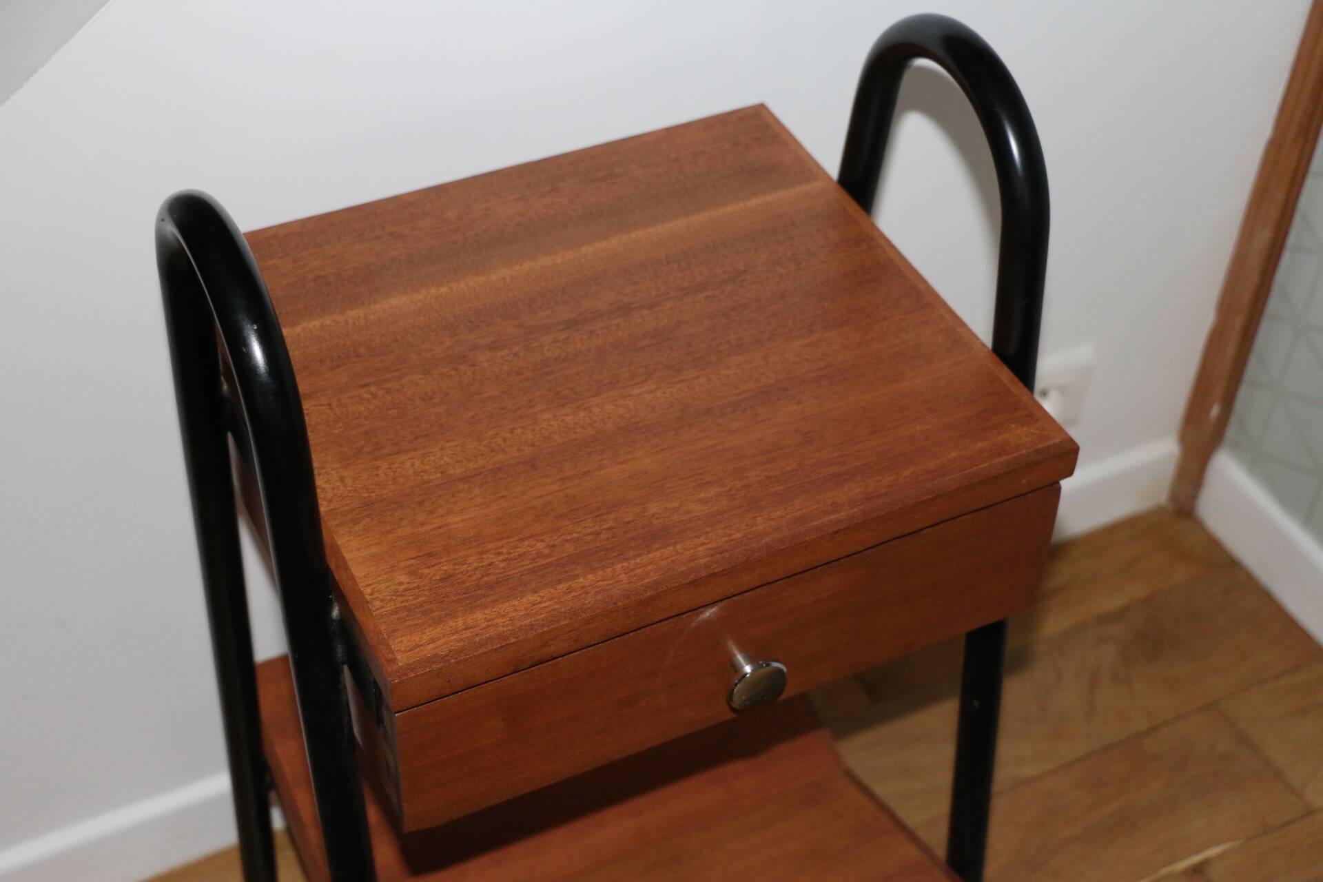 Jacques Hitier style bedside table 1960