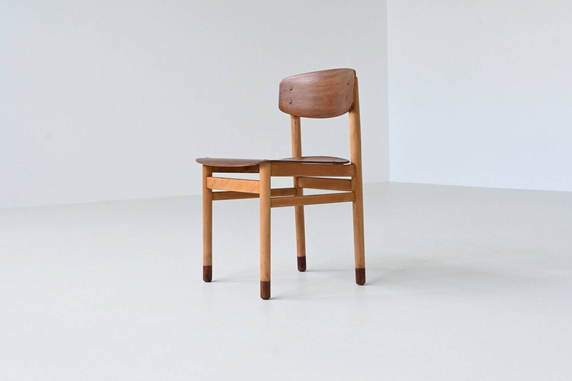 Set of four Danish dining chairs Kvetny and Sonners Denmark 1960