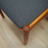 Set of six teak chairs, Danish design, 1970s, designer: Poul M. Volther