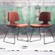 Herman Miller chair in brown wool, 1970s