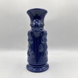 JASBA vase/pitcher/jug in blue glazed ceramic • West Germany • Circa 1960