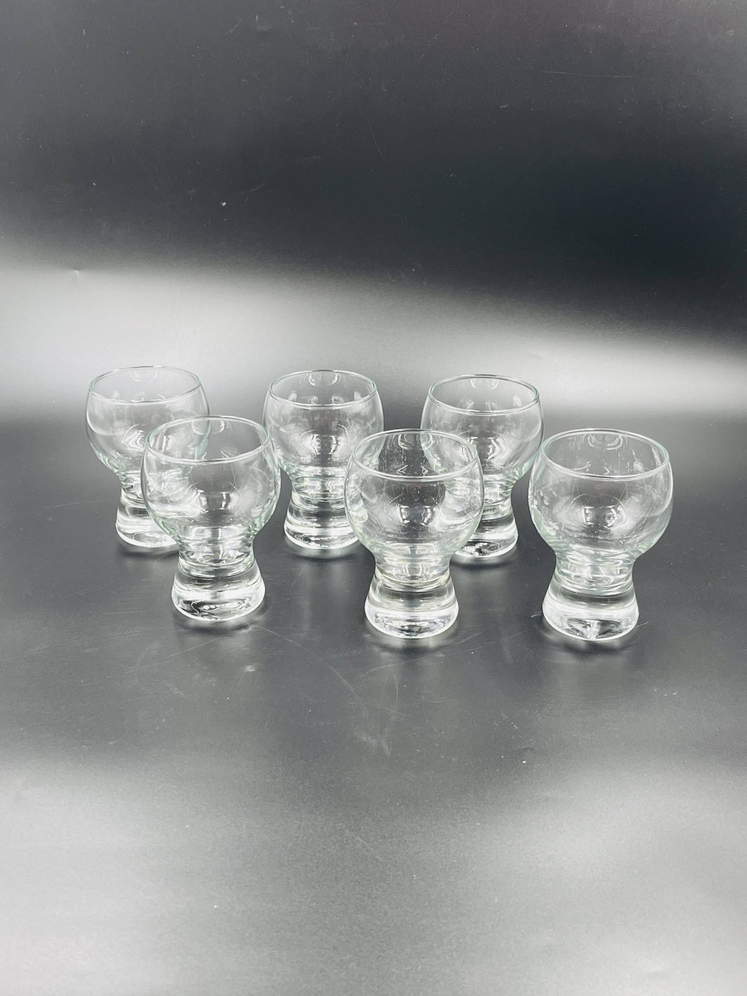 Set of 6 Gulf Station glasses
