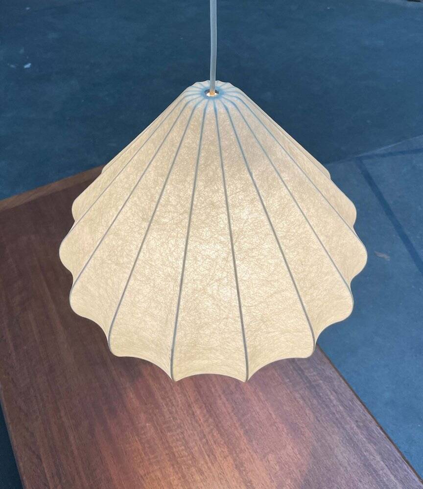 Mid-Century Modern Suspension Cocoon by Friedel Wauer for Goldkant Leuchten, Germany, 1960s