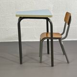 Ensemble bureau et chaise écolier Mullca