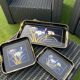 Vintage black lacquered trays