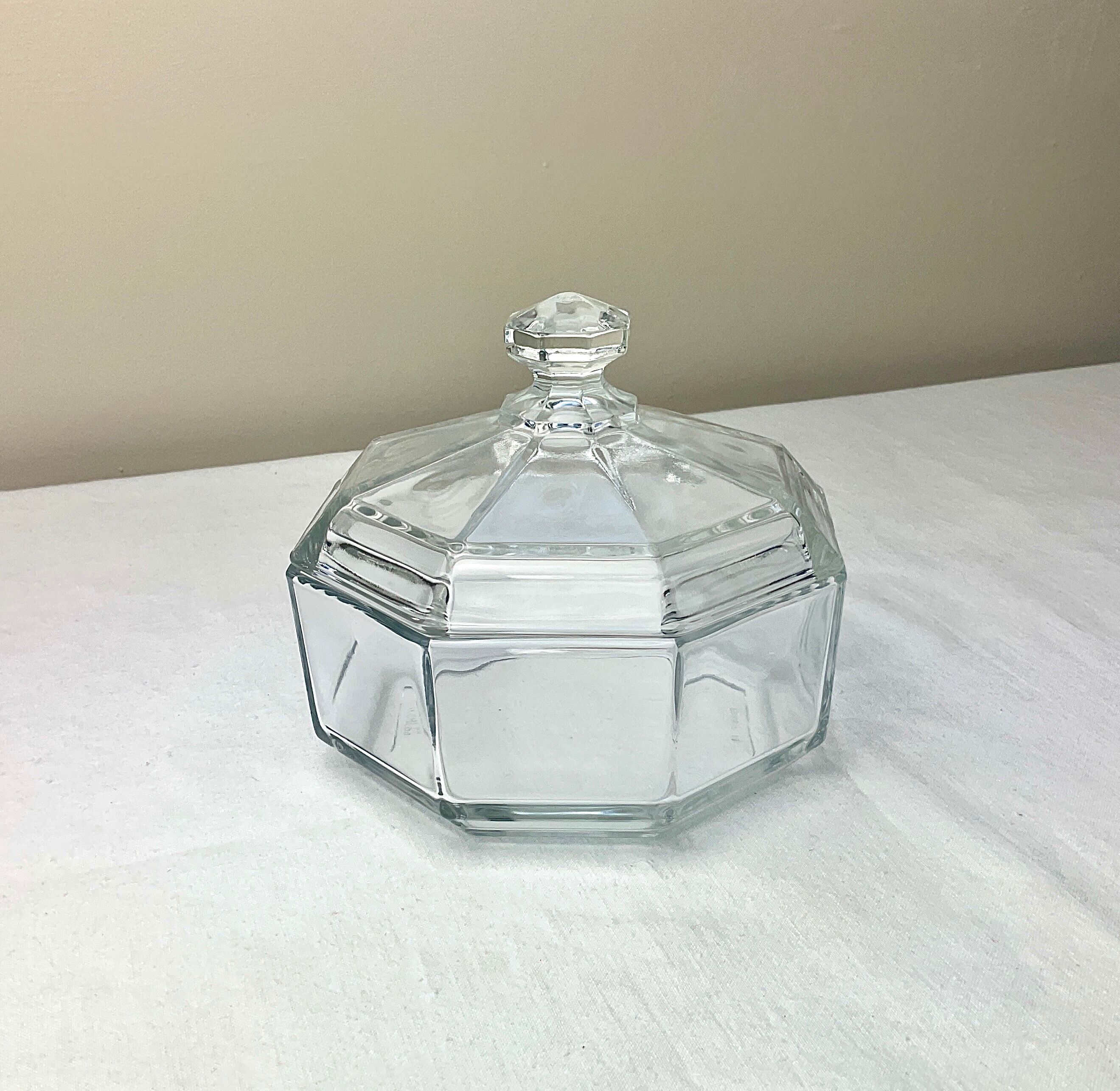 Sugar candy octagonal glass Arcoroc