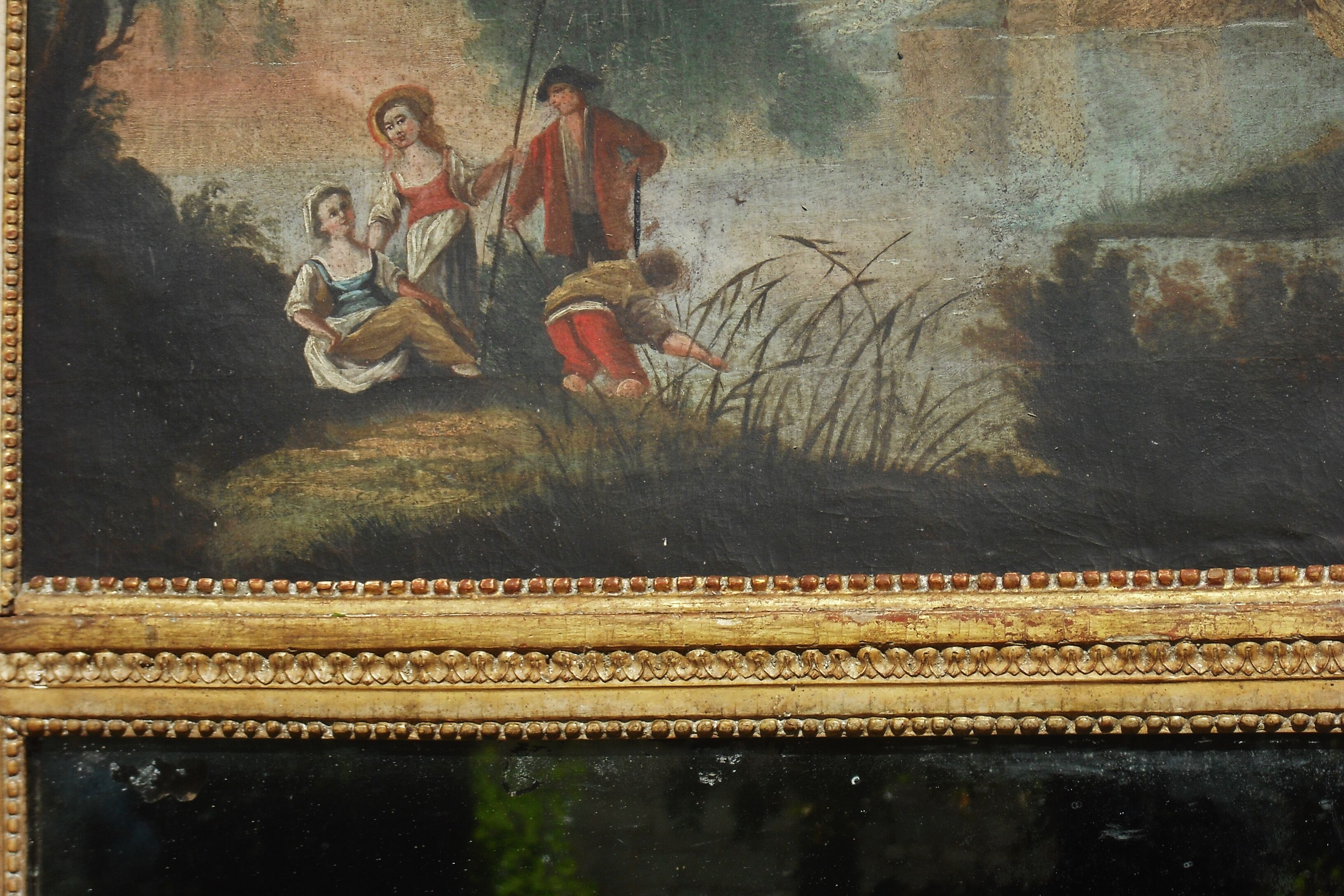 Trumeau 17th 160x75cm