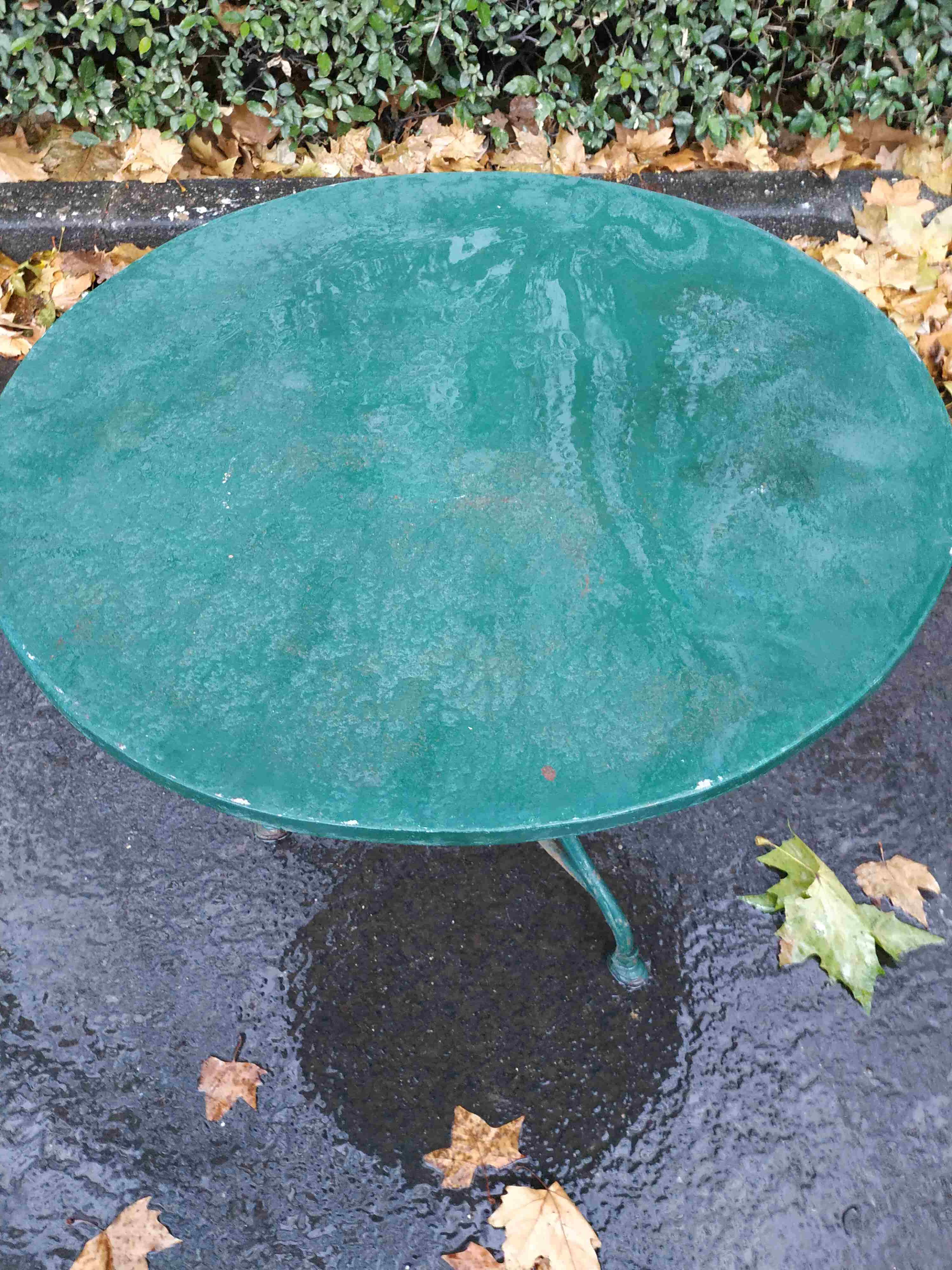 Table pedestal table terrace garden Arras