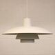 Vintage louis poulsen ph 4/3 pendant lamp: danish mid-century modern