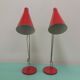 Lampes de table du milieu du siècle par Josef Hůrka pour Napako 1960