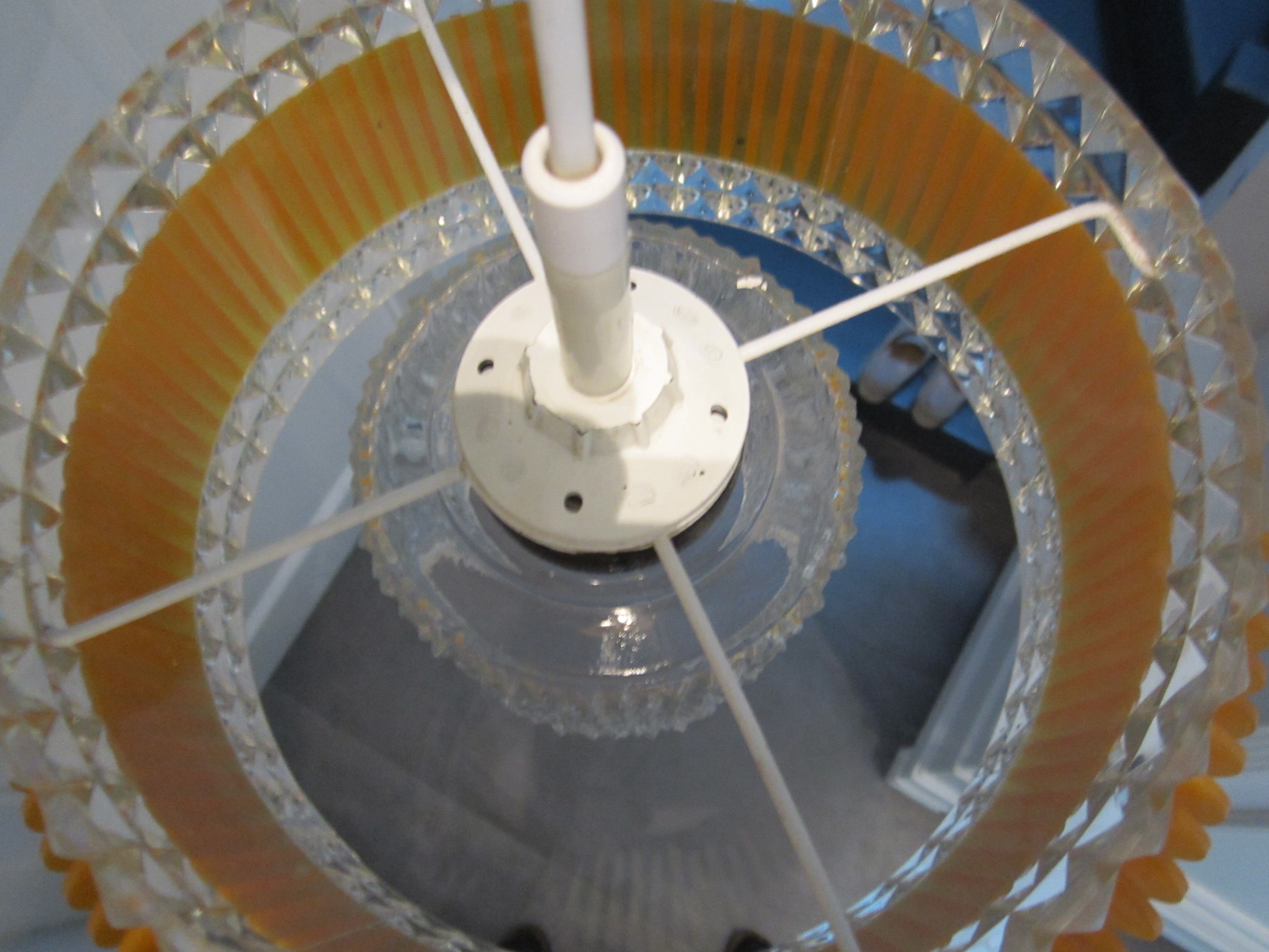 Hanging lamp years 70