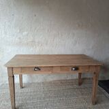Restored farmhouse dining table