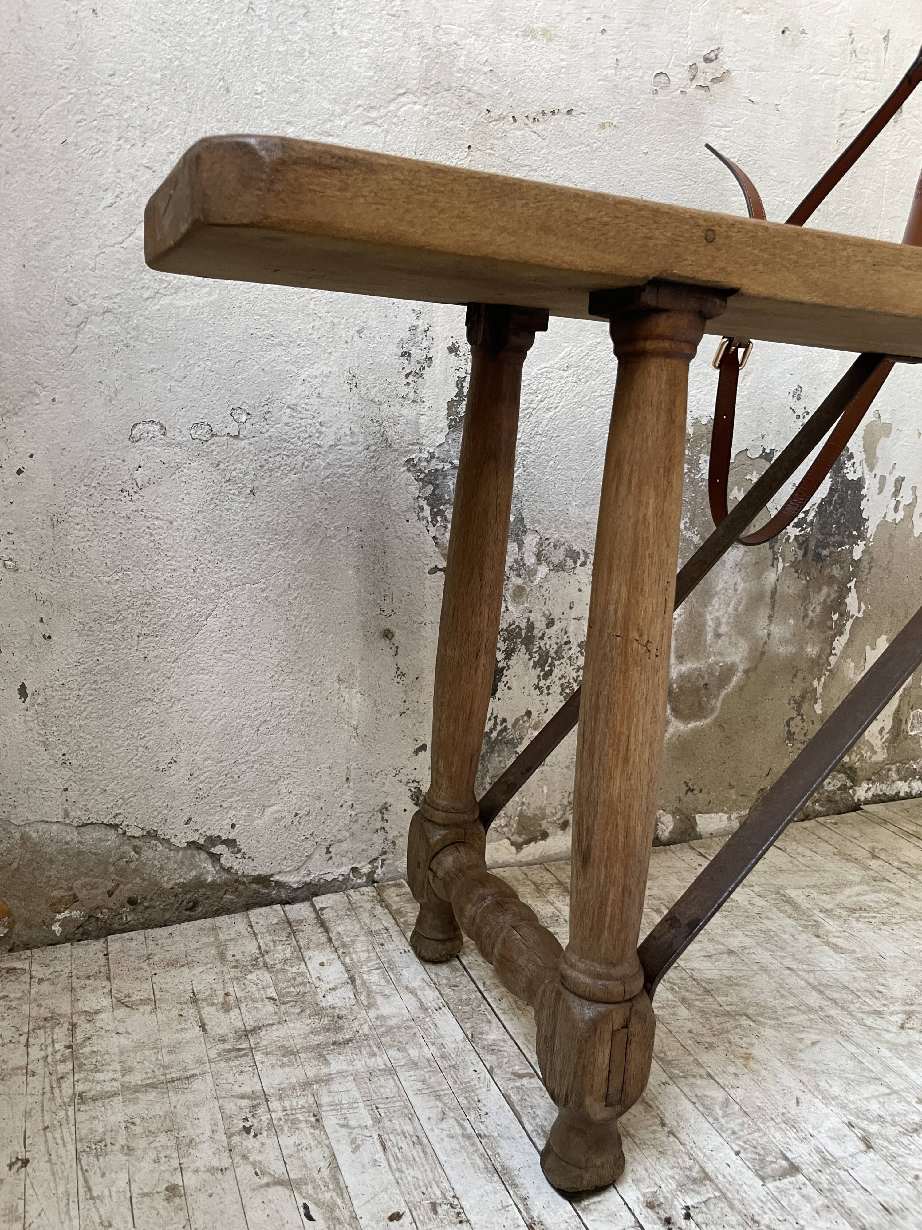 Banc chêne XXL XIXème 280cm