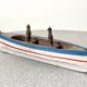 Wooden basin barque from the brand Giraud Sauveur with 2 sailors.