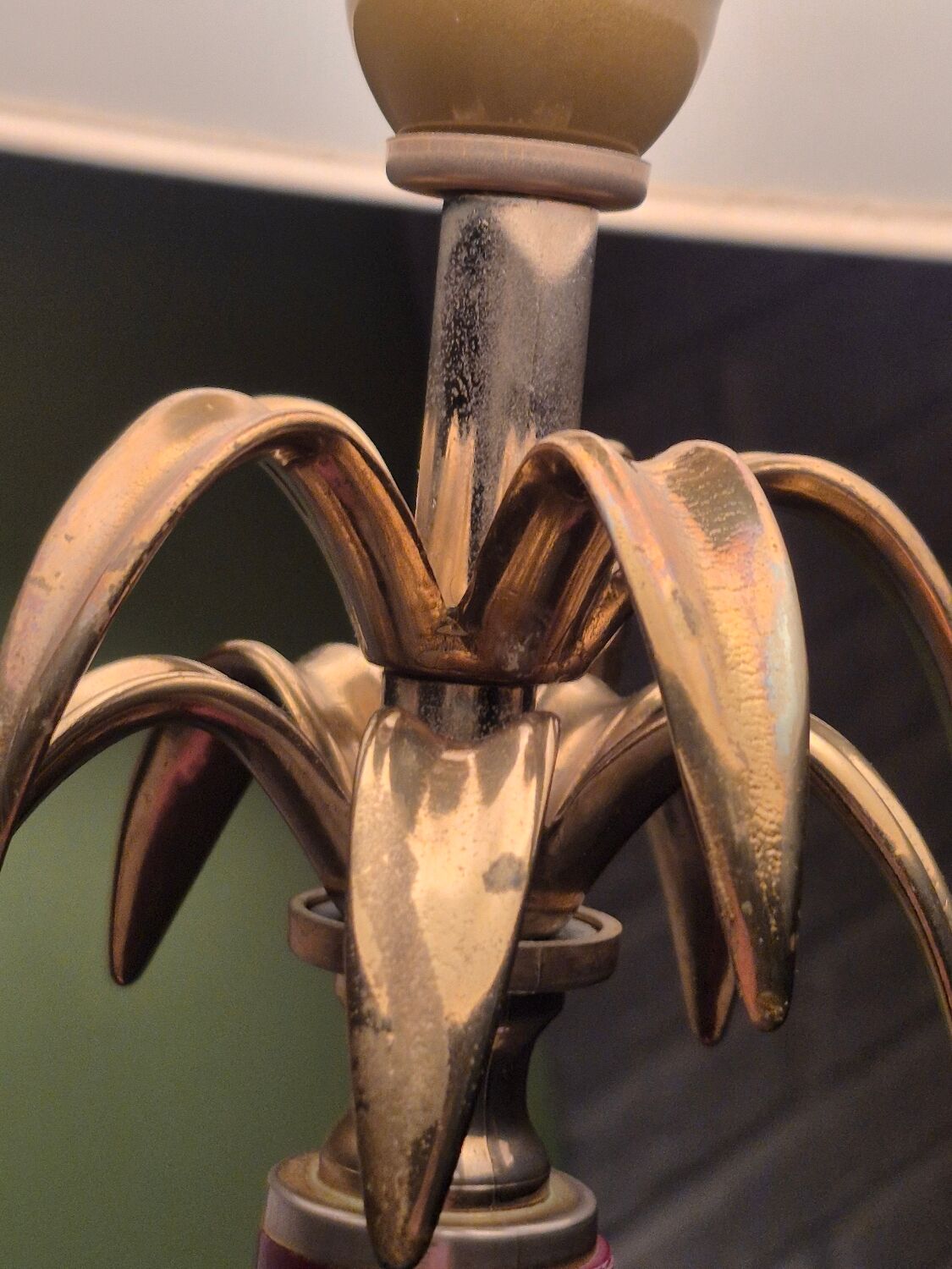 Palm tree lamp