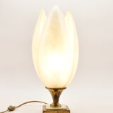 Pearly Rougier vintage Tulip lamp