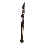 Ancient wooden statue