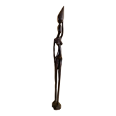 Ancient wooden statue
