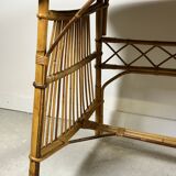 Vintage rattan desk 1960