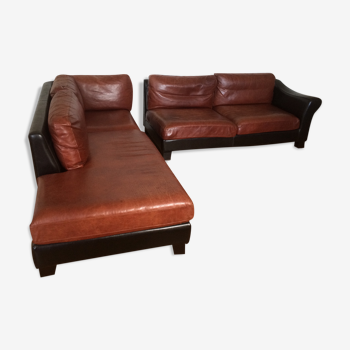 Corner sofa and sofa 3 seater