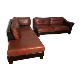 Corner sofa and sofa 3 seater