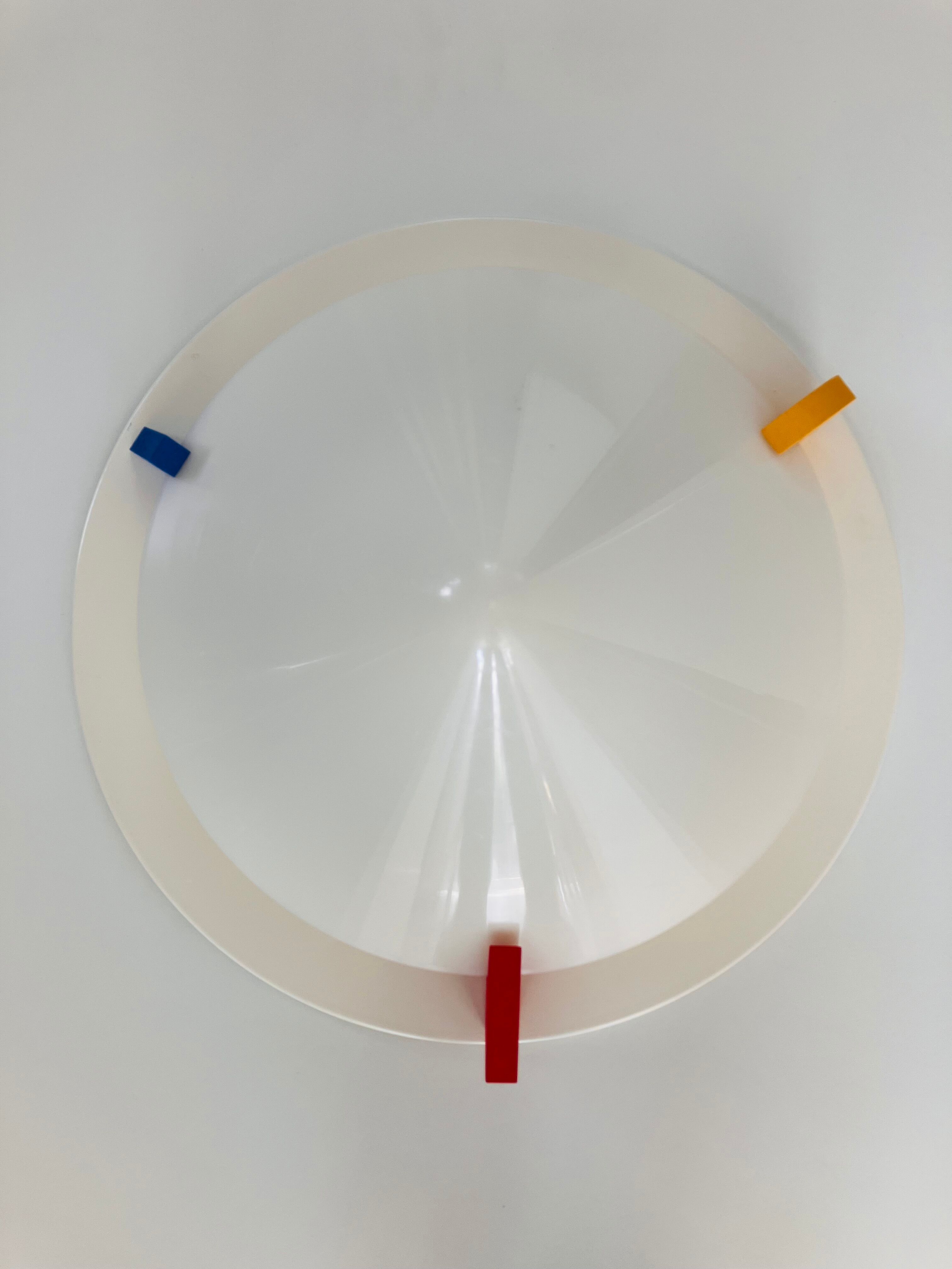 IKEA wall light vintage 80s 90s Memphis conical shape Stoja
