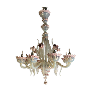 lustre en verre de murano