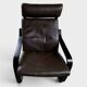 Fauteuil poäng par noboru nakamura pour ikea –circa 1990