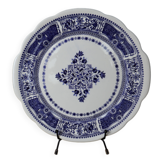 Fine Gien Terre de fer earthenware serving dish/cake dish