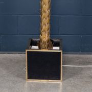 20thC FRENCH PALM TREE FLOOR LAMP, CHRISTIAN TECHOUEYRES FOR MAISON JANSEN