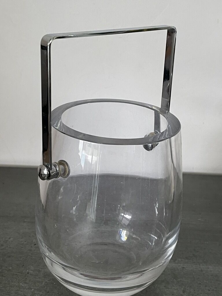 Daum vintage ice bucket